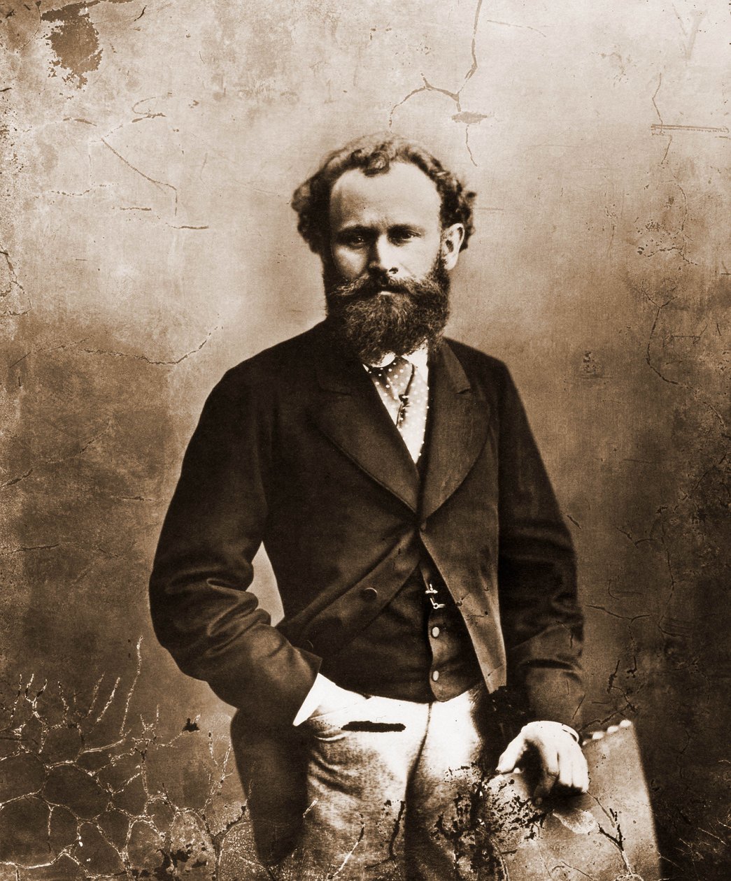 Portrait of Edouard Manet, painter 1832-1883 (photo) by Nadar