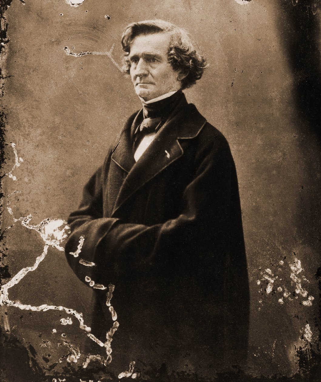 Portrait of Hector Berlioz, musician by Nadar
