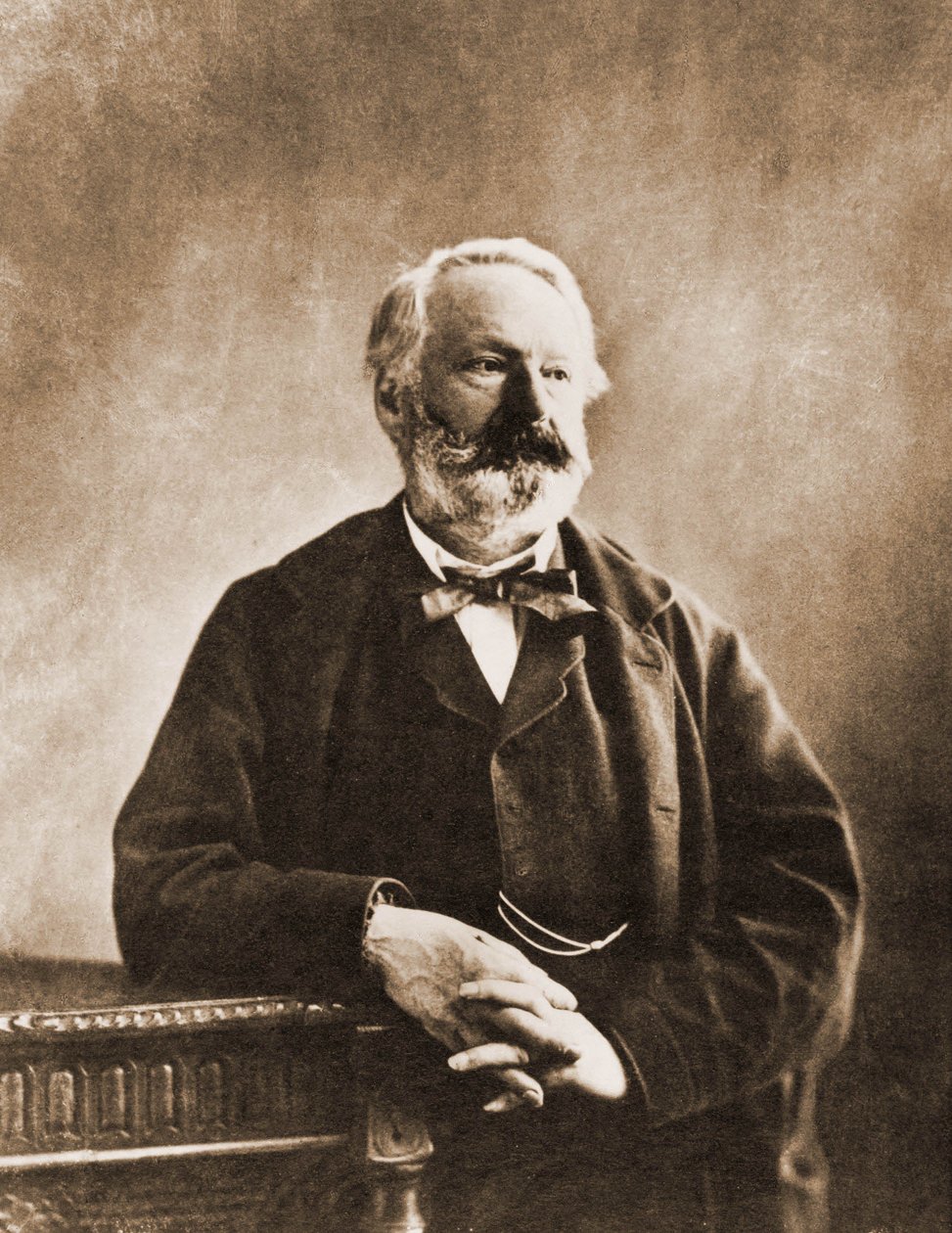 Portrait of Victor Hugo, poet and writer 1802-1855 (photo) by Nadar