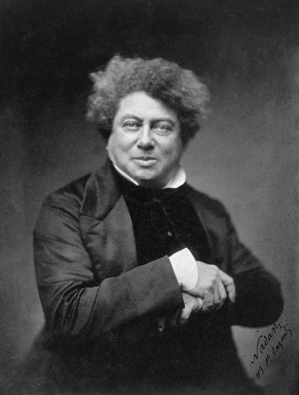 Alexander Dumas père (1802-1870) by Nadar