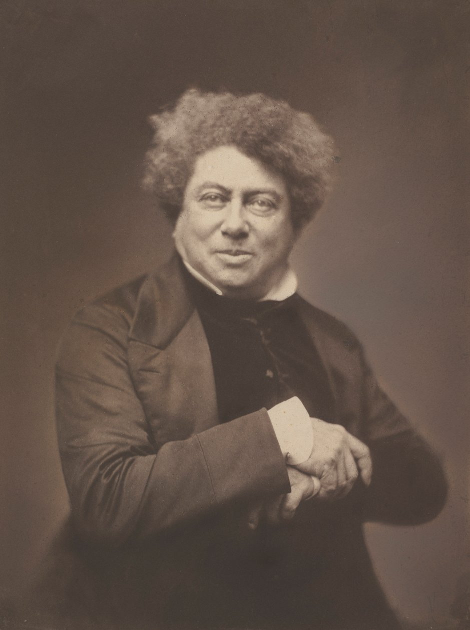 Alexandre Dumas père 1802-1870 by Nadar