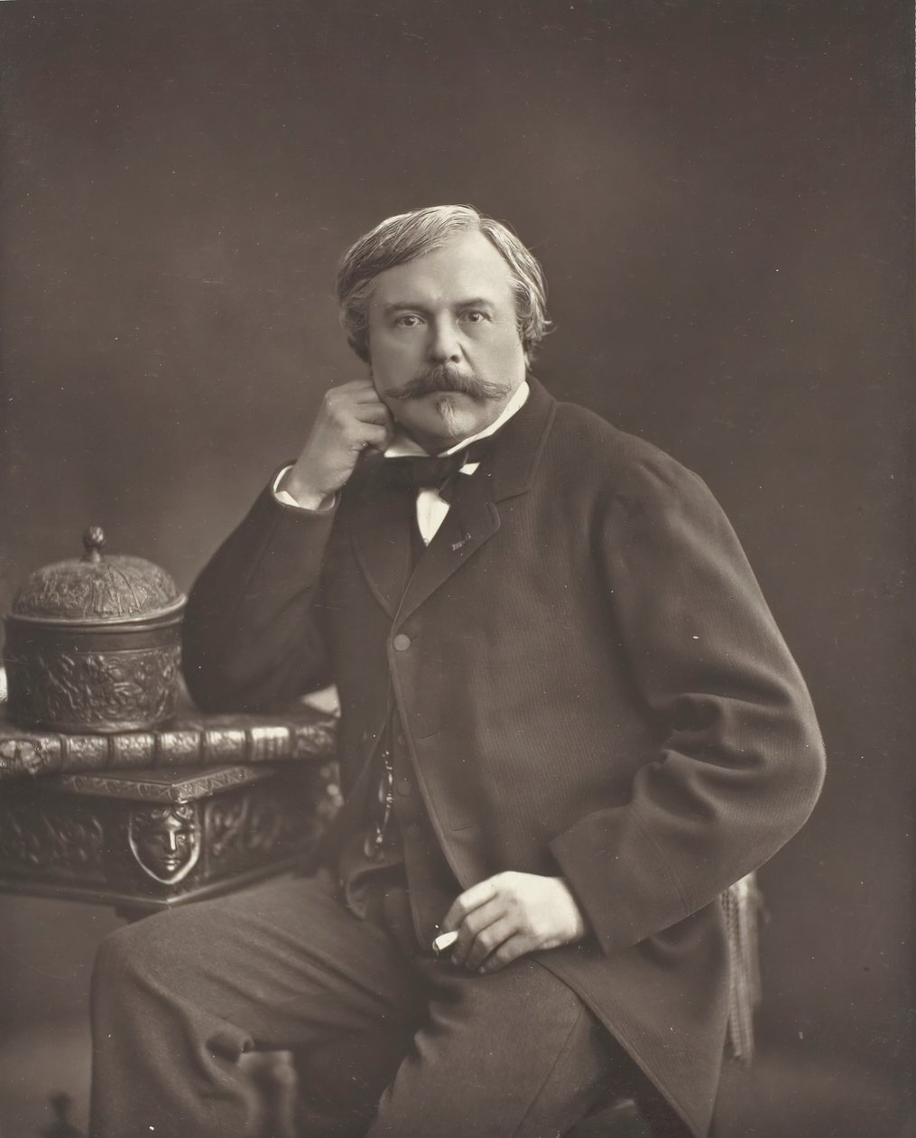 Edmond de Goncourt French writer and critic, 1822-1896, c. 1853-76 by Nadar