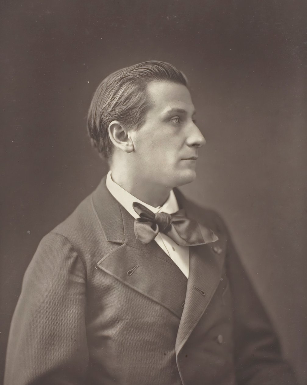 François Coppée French poet and novelist, 1842-1908, c. 1876 by Nadar