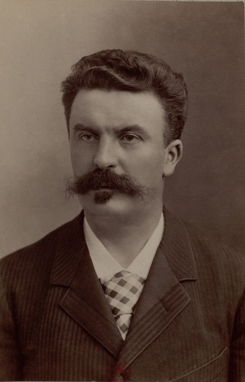 Guy de Maupassant - photograph studio Nadar by Nadar