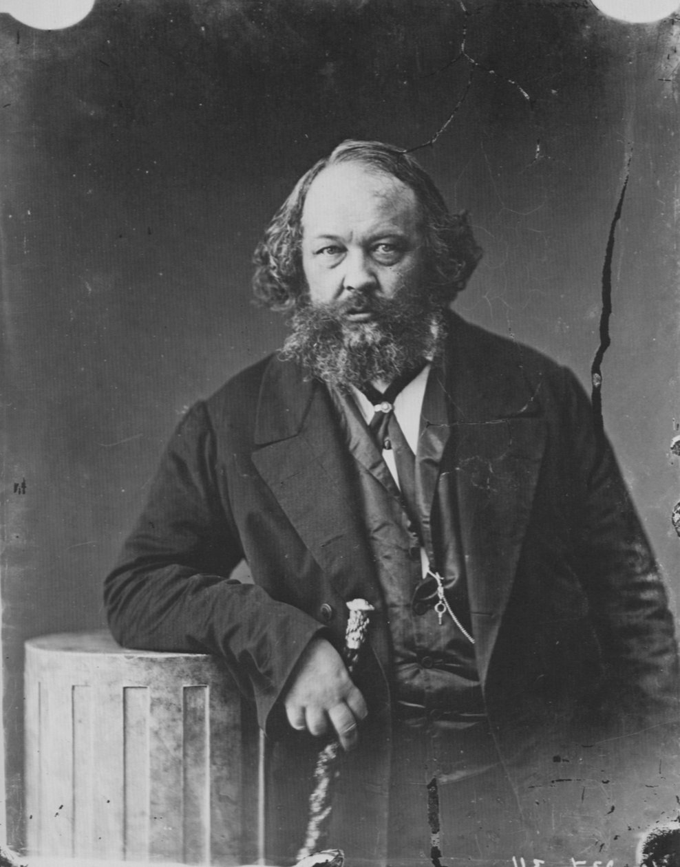 Mikhail Bakunin, Russian revolutionary and theorist of anarchism by Nadar