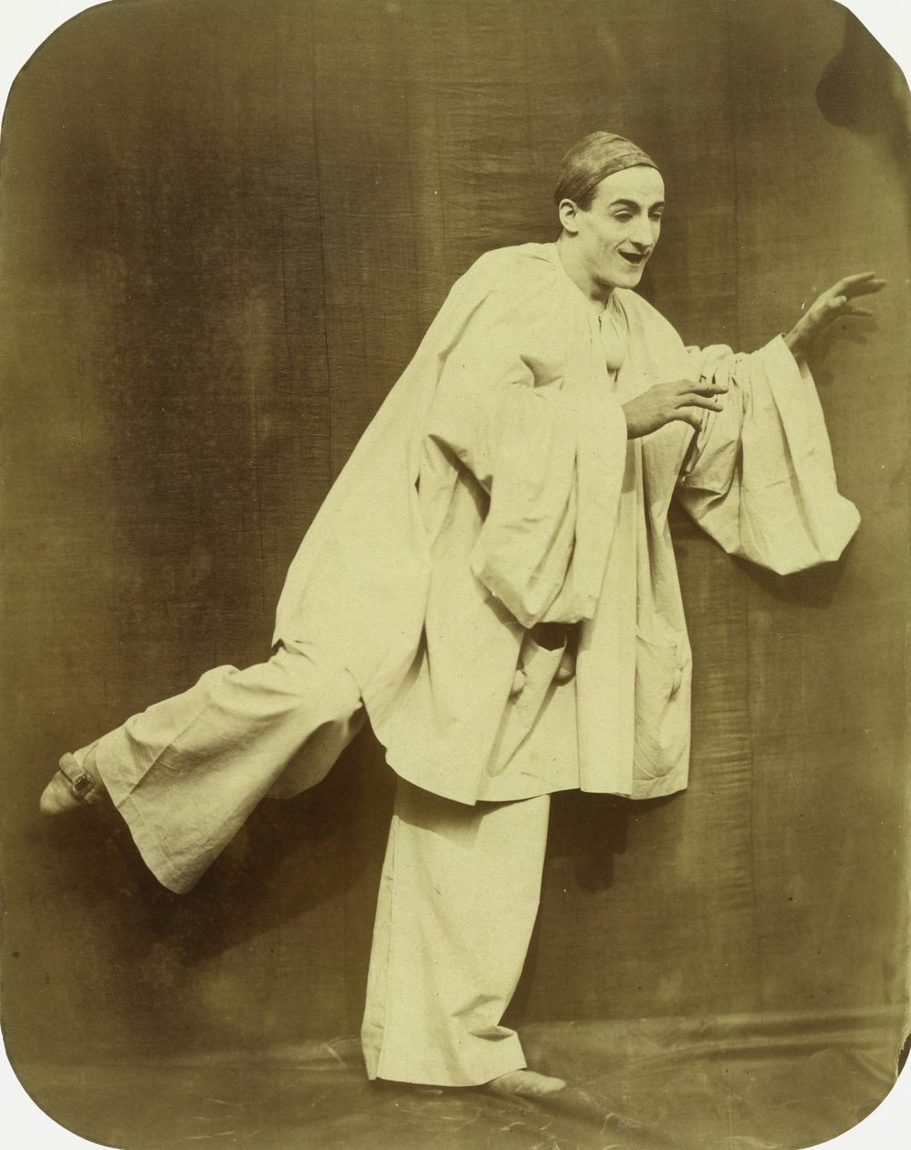 Pierrot Running, 1854-55 by Nadar