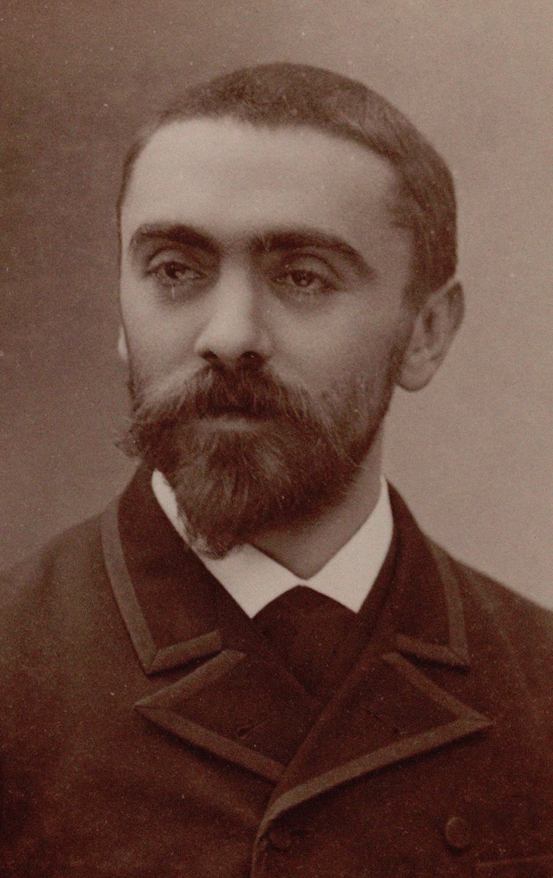 Portrait of the composer Georges Hüe, 1900s by Nadar