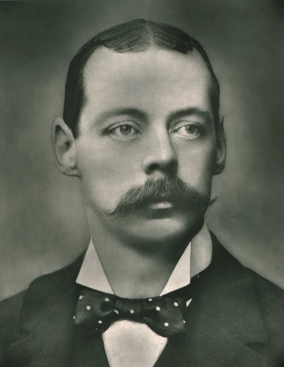 The Right Honorable The Late Randolph Spencer Churchill, 1889 by Nadar