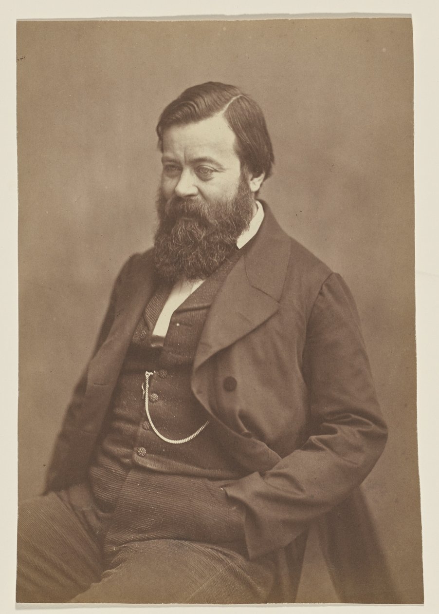 Albert Patin de la Fizelière, Man of Letters by Nadar [Gaspard Félix Tournachon]