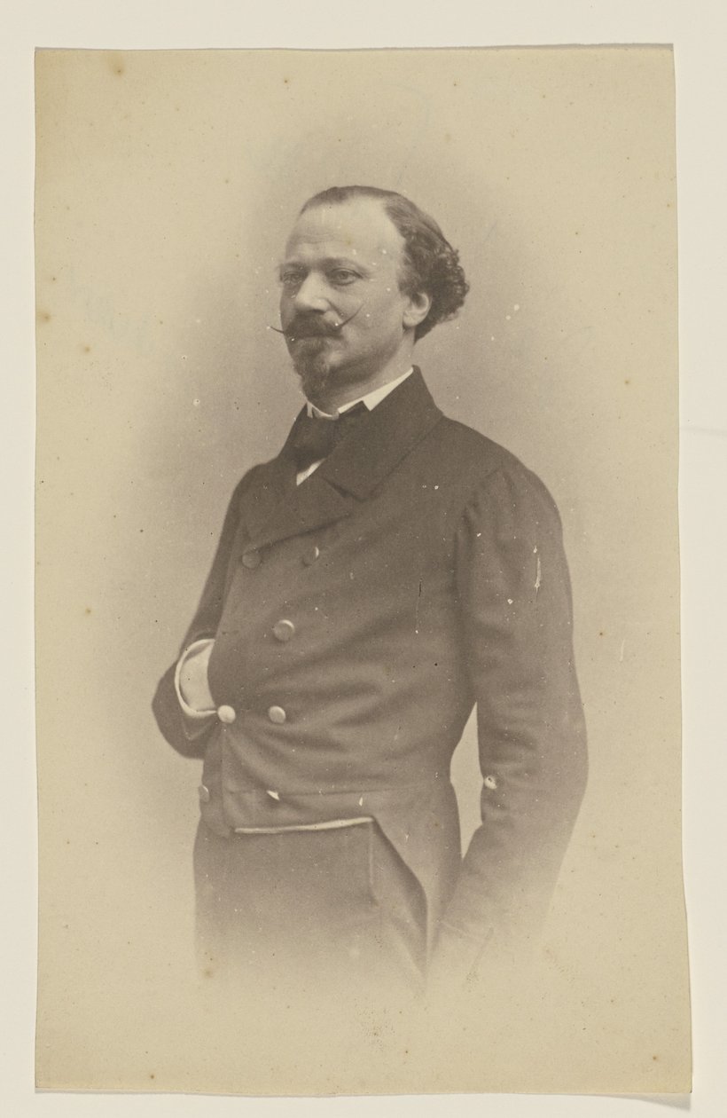 De La Pierre, lieutenant, duelist, boulevardier by Nadar [Gaspard Félix Tournachon]