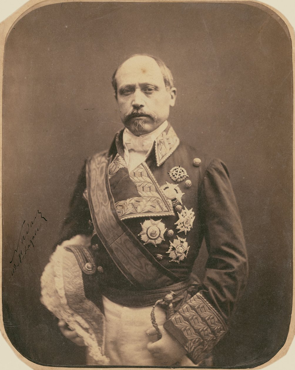 Marshal Serrano by Nadar [Gaspard Félix Tournachon]