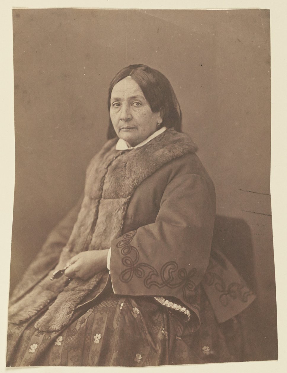 Mme Eugénie Niboyet by Nadar [Gaspard Félix Tournachon]