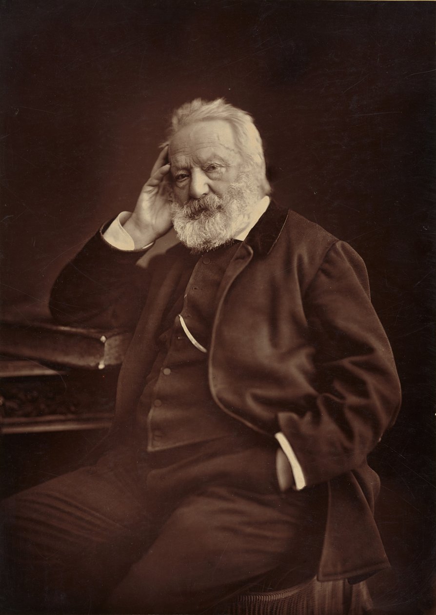 Victor Hugo by Nadar [Gaspard Félix Tournachon]