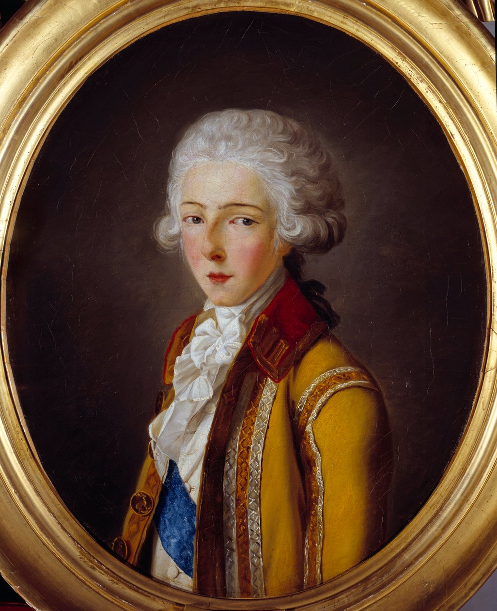 Portrait of Louis Antoine Henri de Bourbon Conde, Duke of Enghien by Nanine Vallain