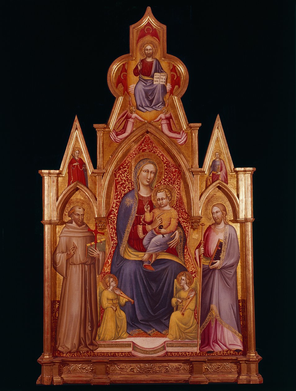 Madonna and Child with Saints by Nanni di Jacopo