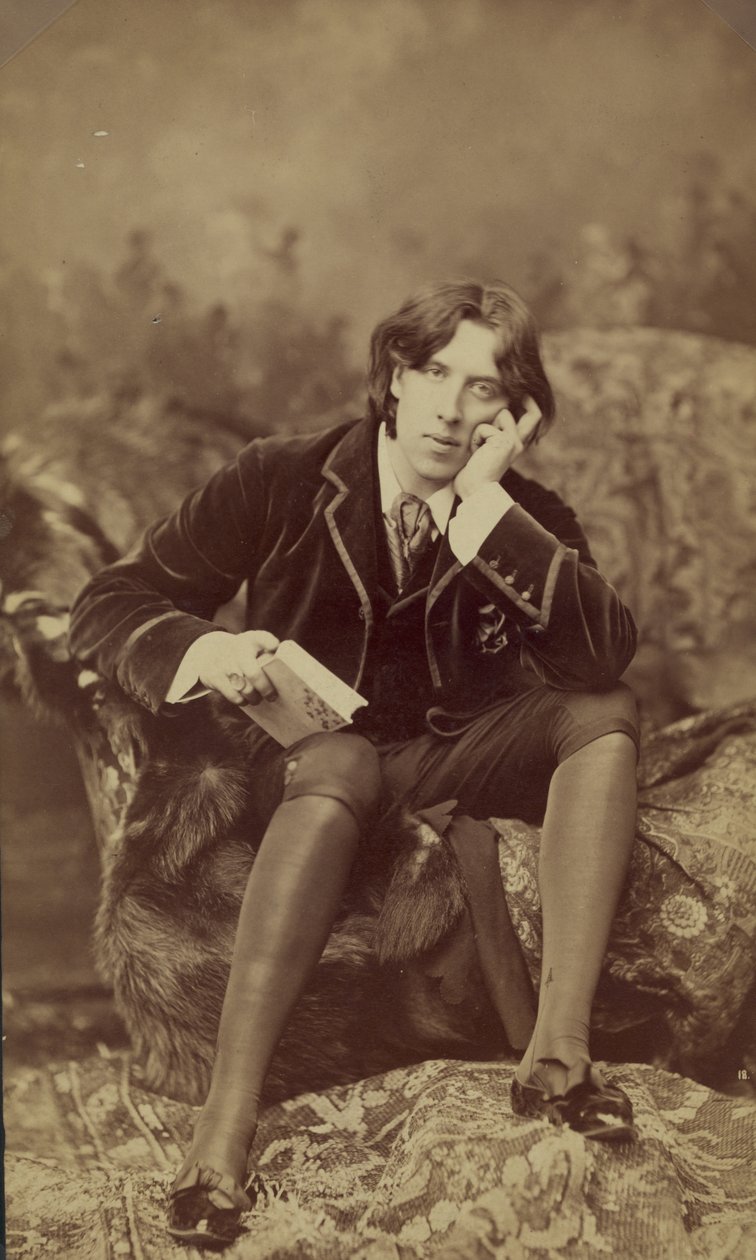 Oscar Wilde, 1882 by Napoleon Sarony