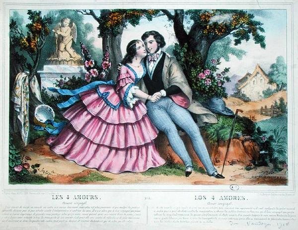 The Four Loves, Conjugal Love by Napoleon (after) Thomas