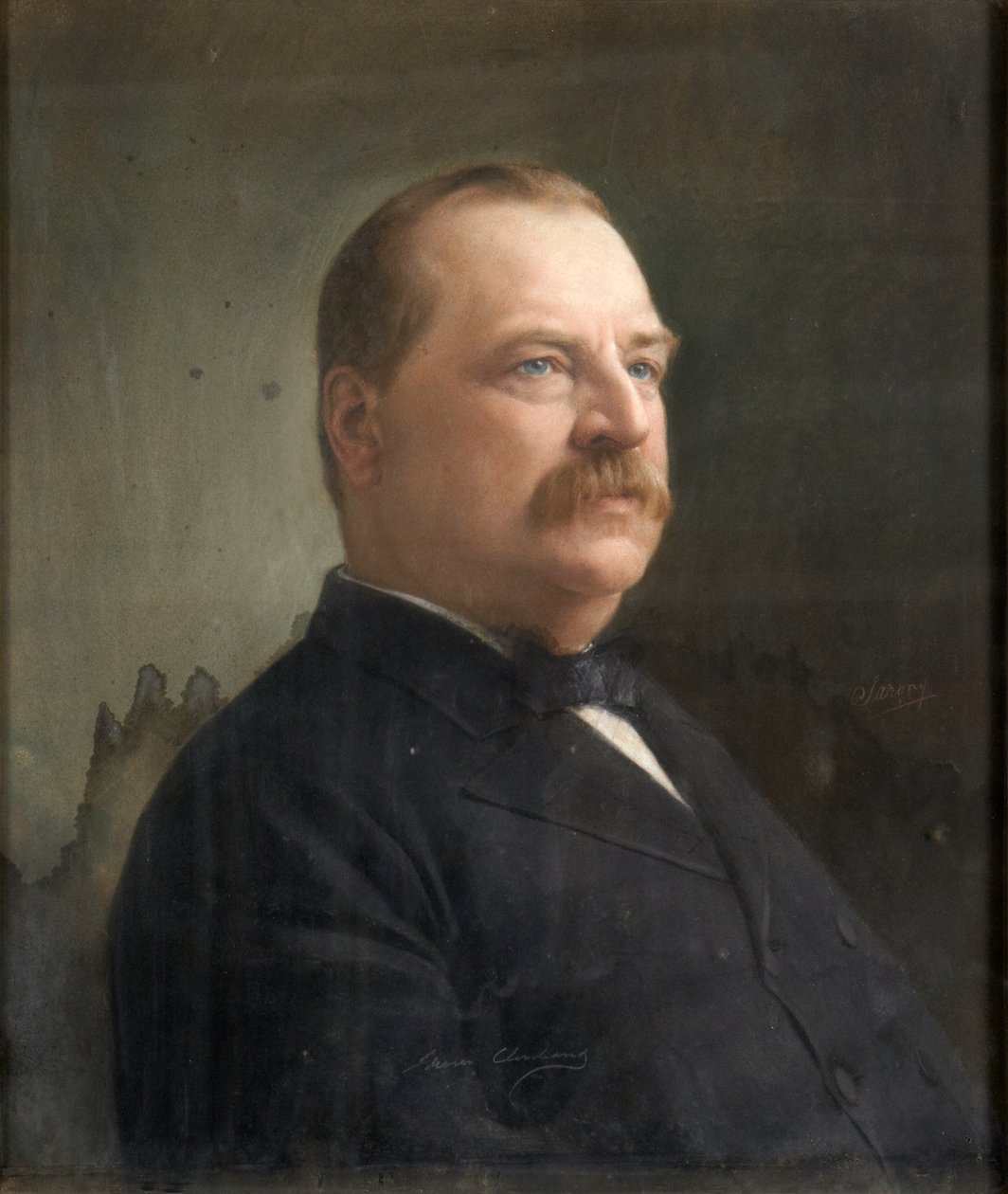 Napoleon, (Stephen) Grover Cleveland by Napoleon Sarony