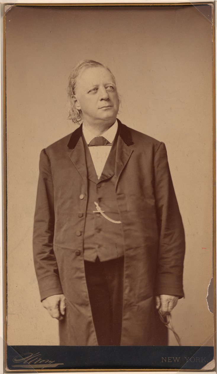 Henry Ward Beecher by Napoleon Sarony