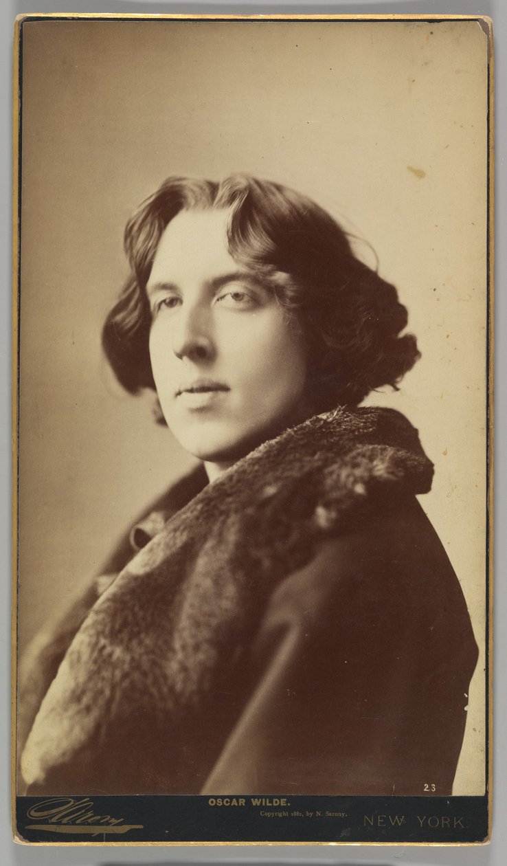 Oscar Wilde by Napoleon Sarony