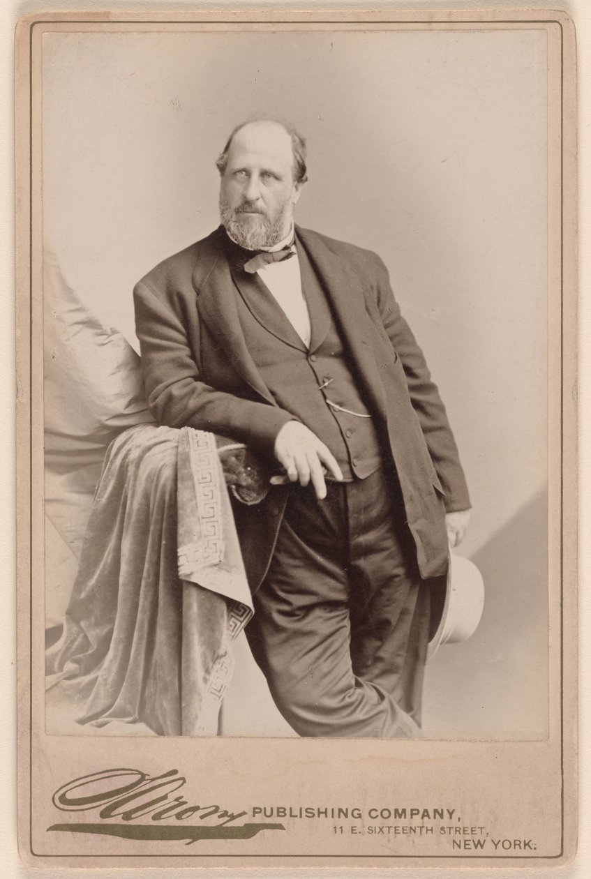 William Marcy Tweed by Napoleon Sarony