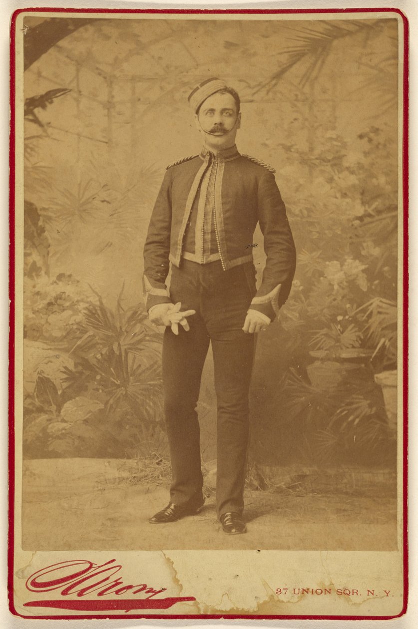 Wilton Lackaye by Napoleon Sarony