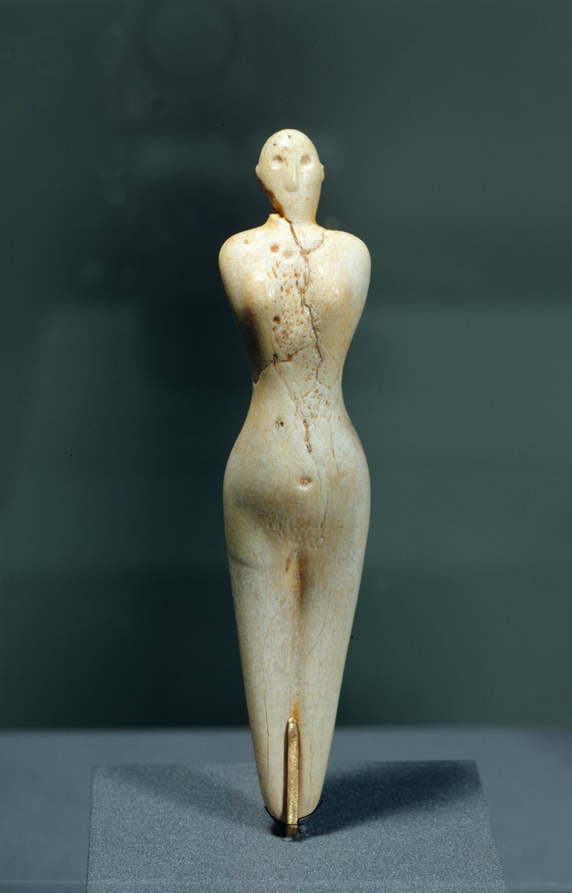 Female figurine by Naqada I Period Egyptian