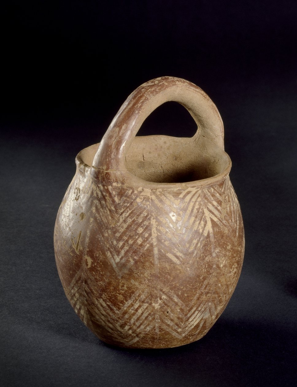 Simple Jar with Loop Handle by Naqada I Period Egyptian
