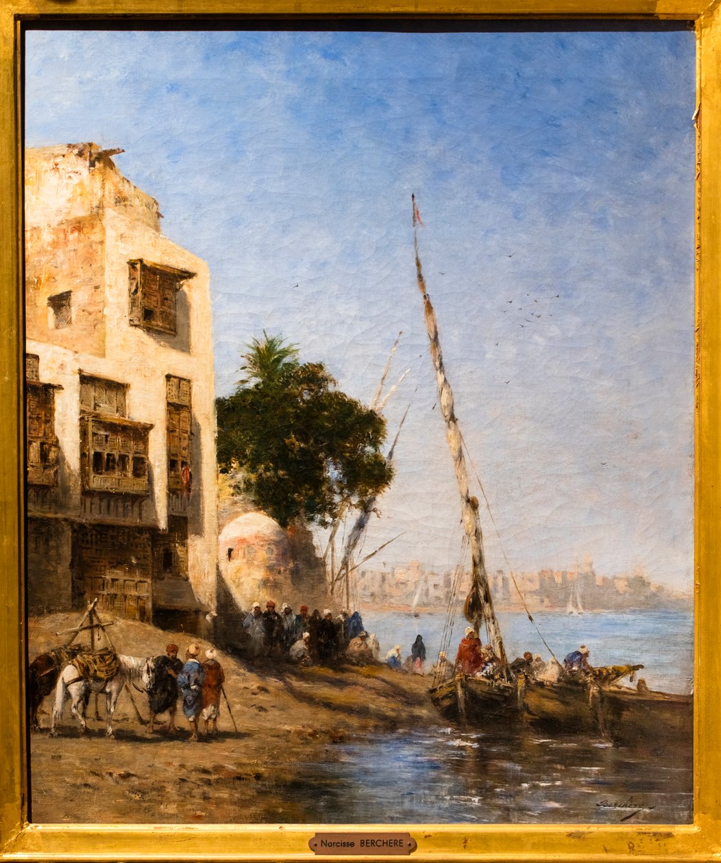 Waiting to Board by Narcisse Berchere