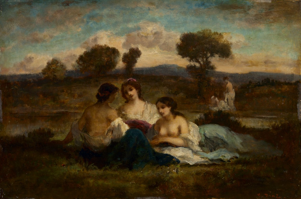 The Bathers by Narcisse Virgile Diaz de la Peña