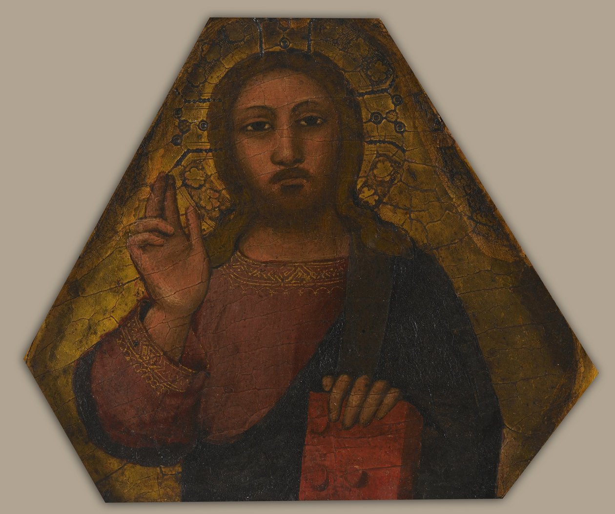 Christ Blessing by Nardo di Cione