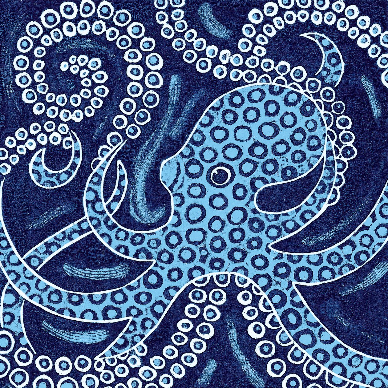 Blue Ringed Octopus, 2010 by Nat Morley