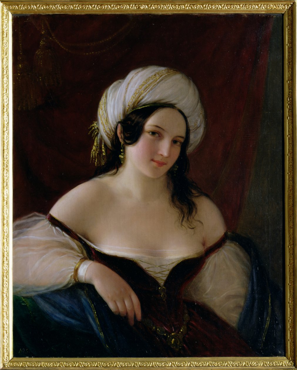Odalisque by Natale Schiavoni