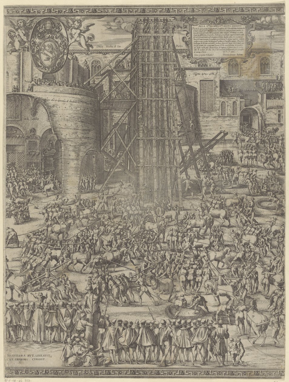 The Erection of the Obelisk in St. Peter