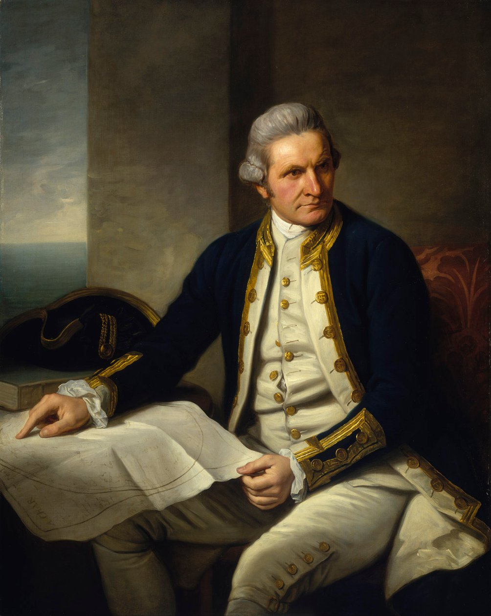 Captain James Cook by Nathaniel Dance Holland