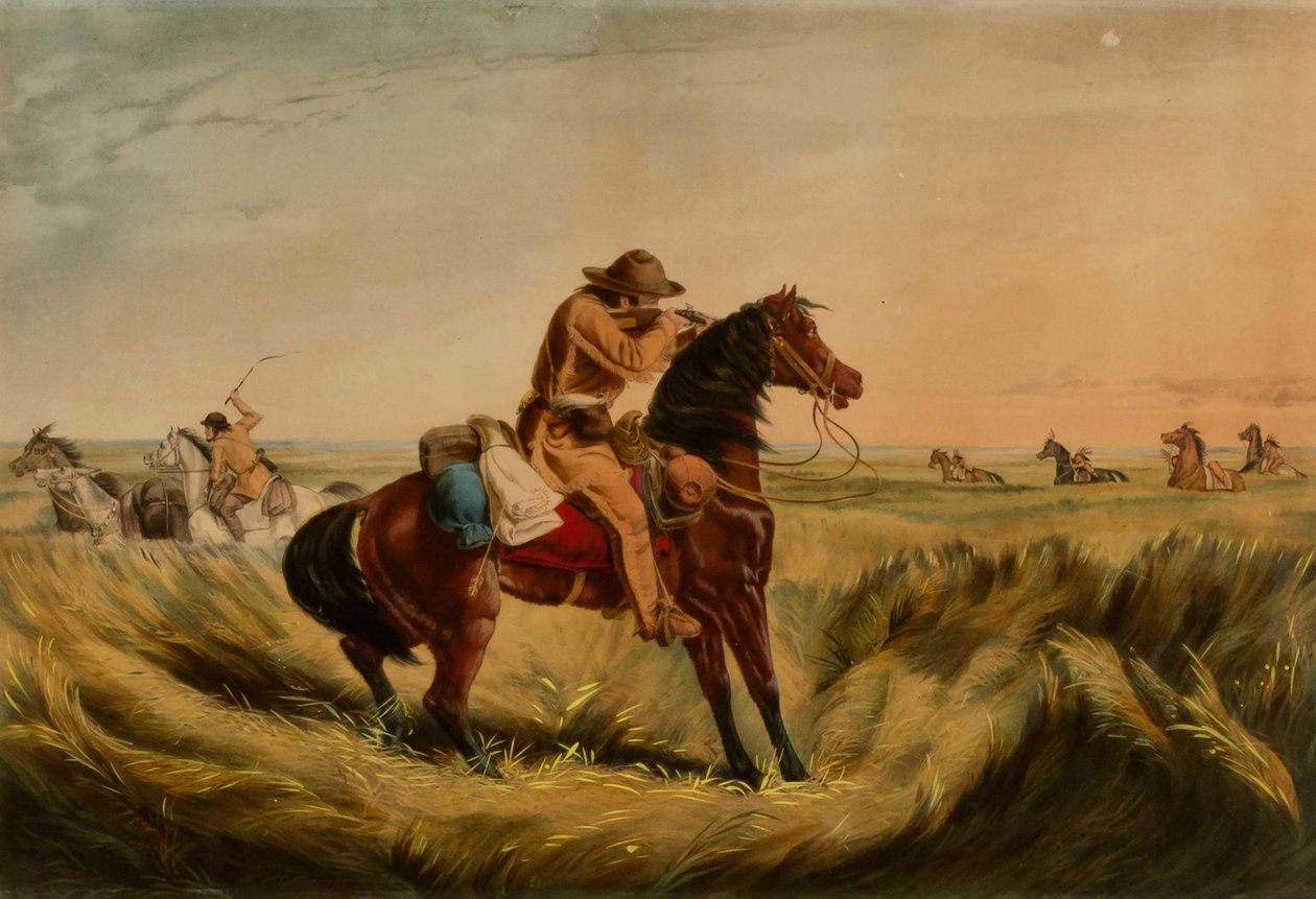 A Check--Keep Your Distance by Nathaniel Currier