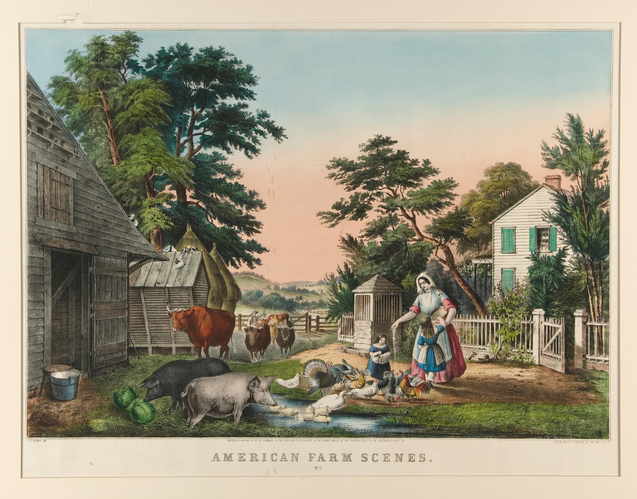 American Farm Scenes. No.2 by Nathaniel Currier