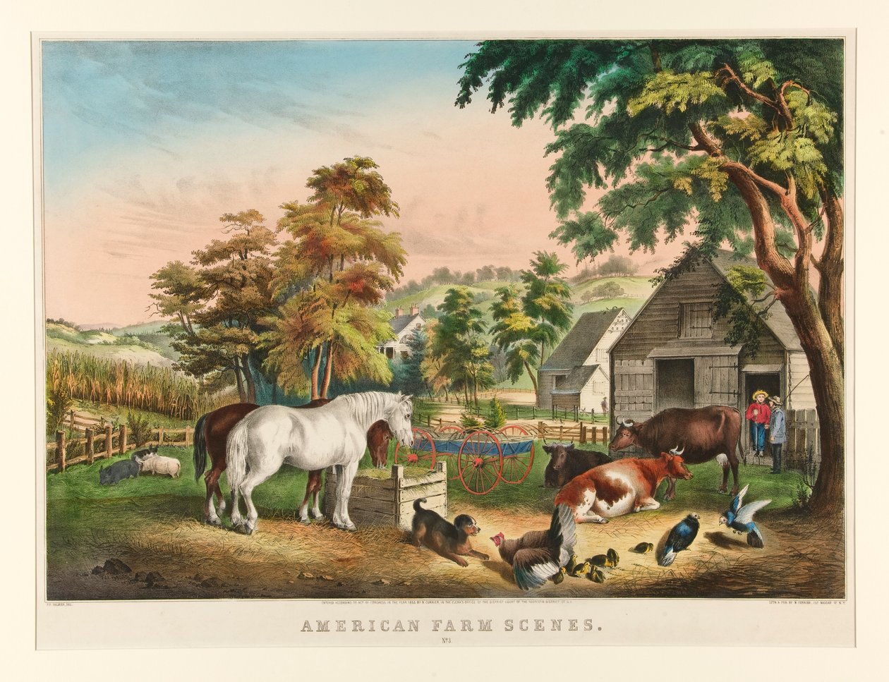 American Farm Scenes. No. 3 by Nathaniel Currier