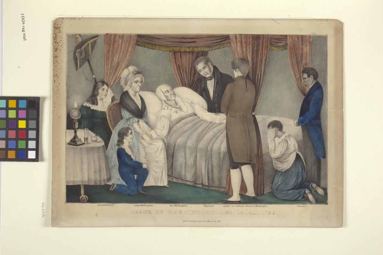 Death of Washington by Nathaniel Currier