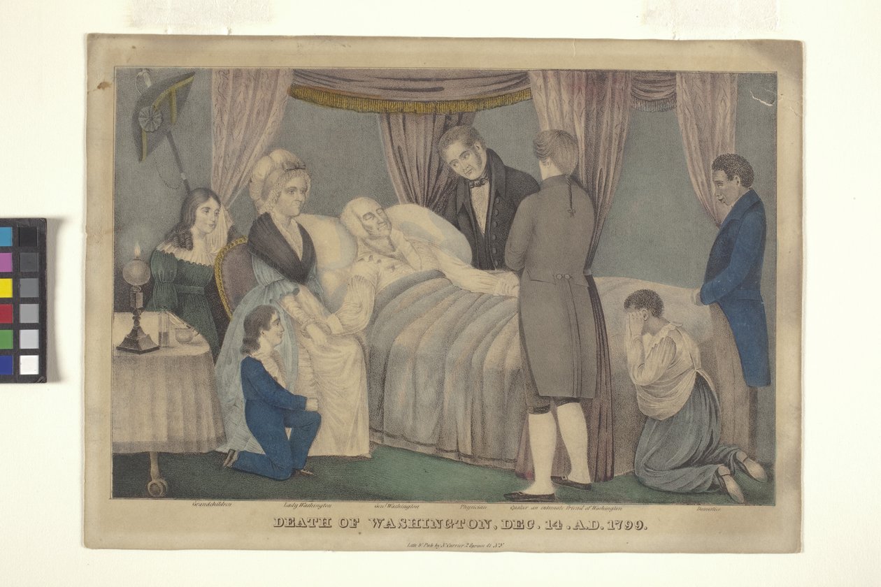 Death of Washington by Nathaniel Currier