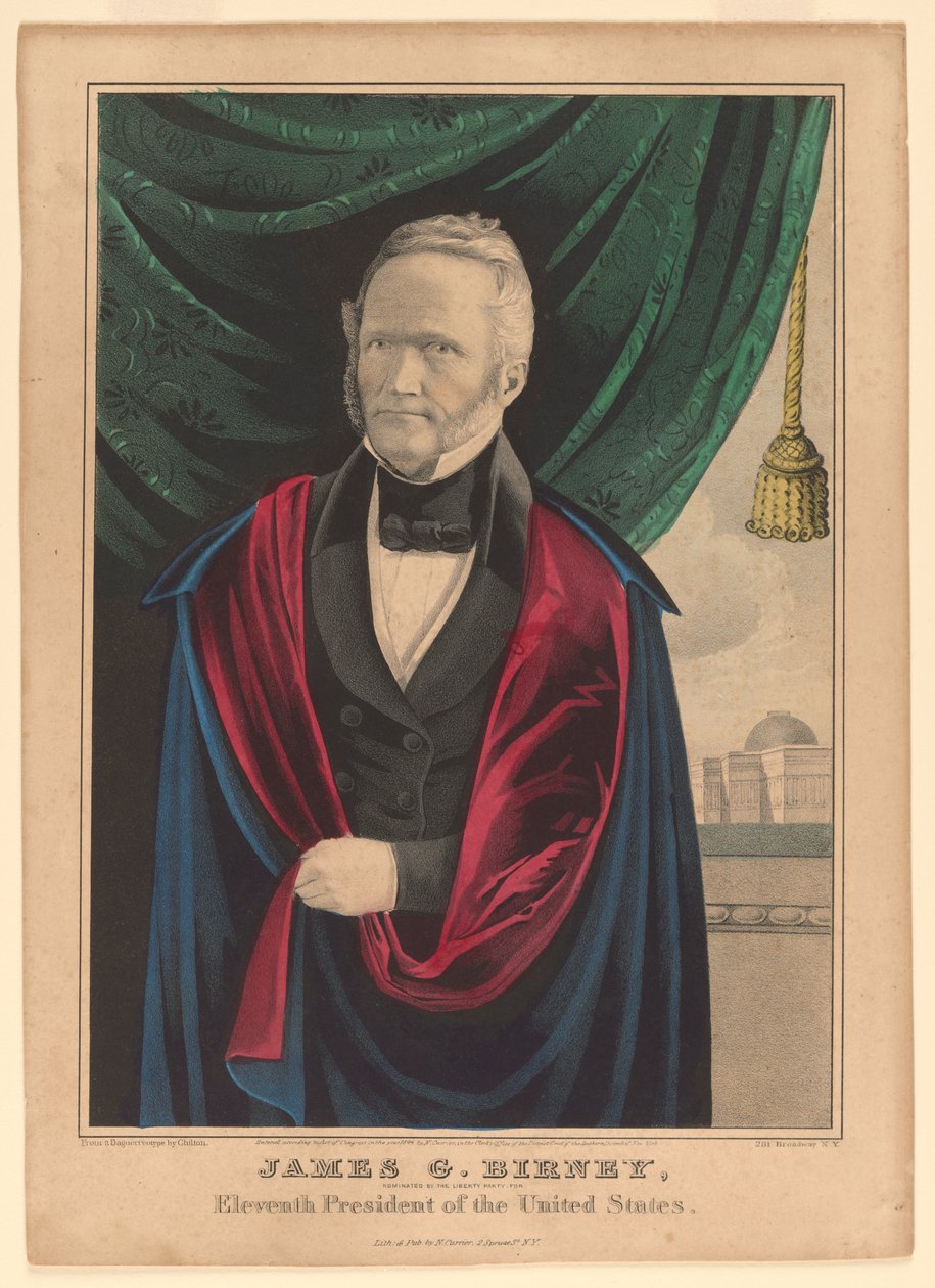 James G. Birney by Nathaniel Currier
