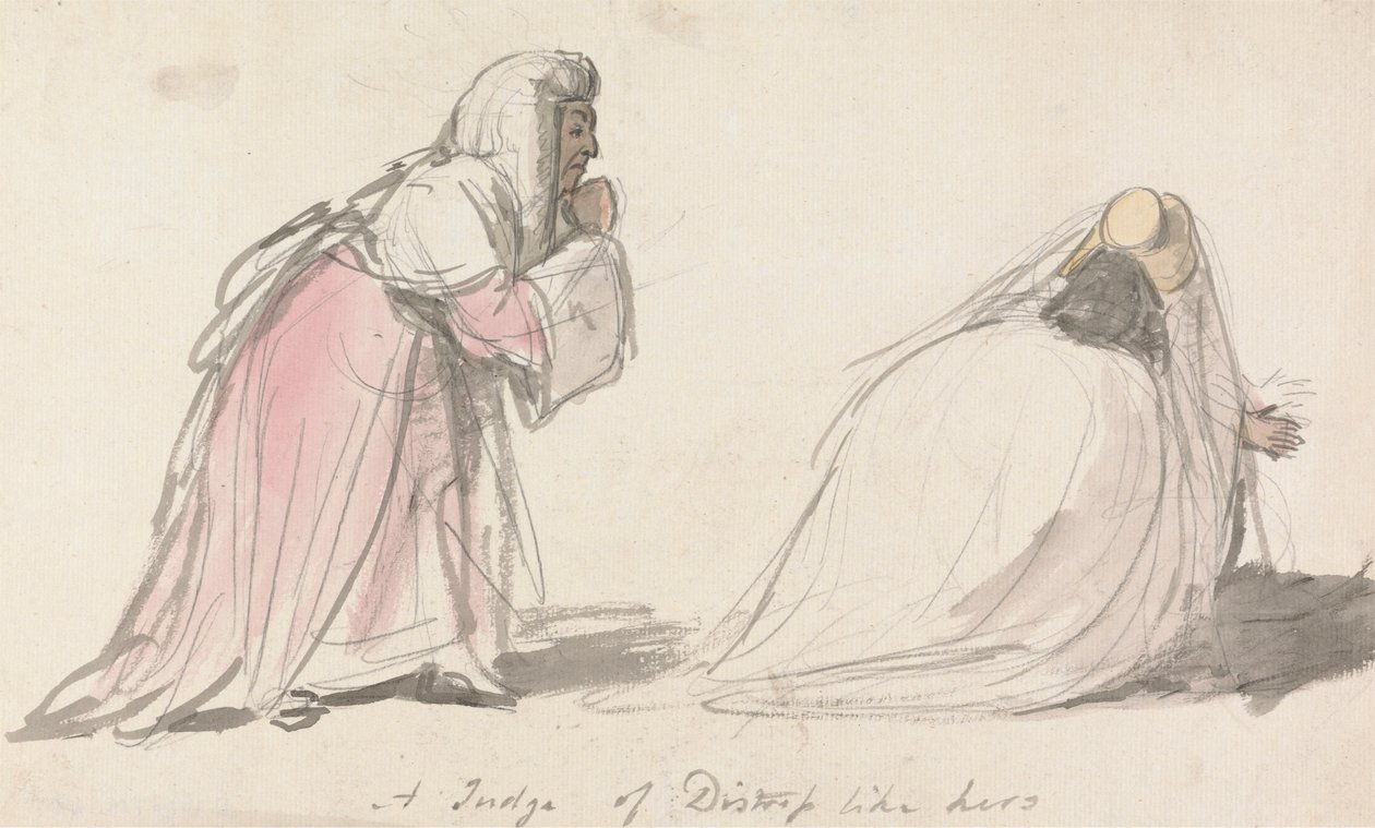 A Judge of Distress like Hers by Nathaniel Dance