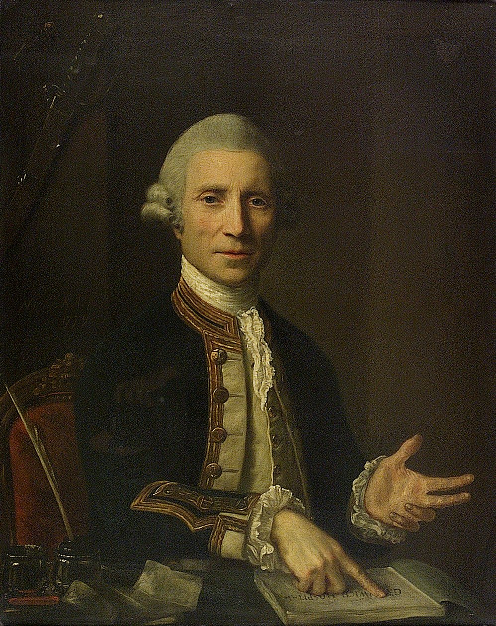 Captain Thomas Baillie by Nathaniel Hone
