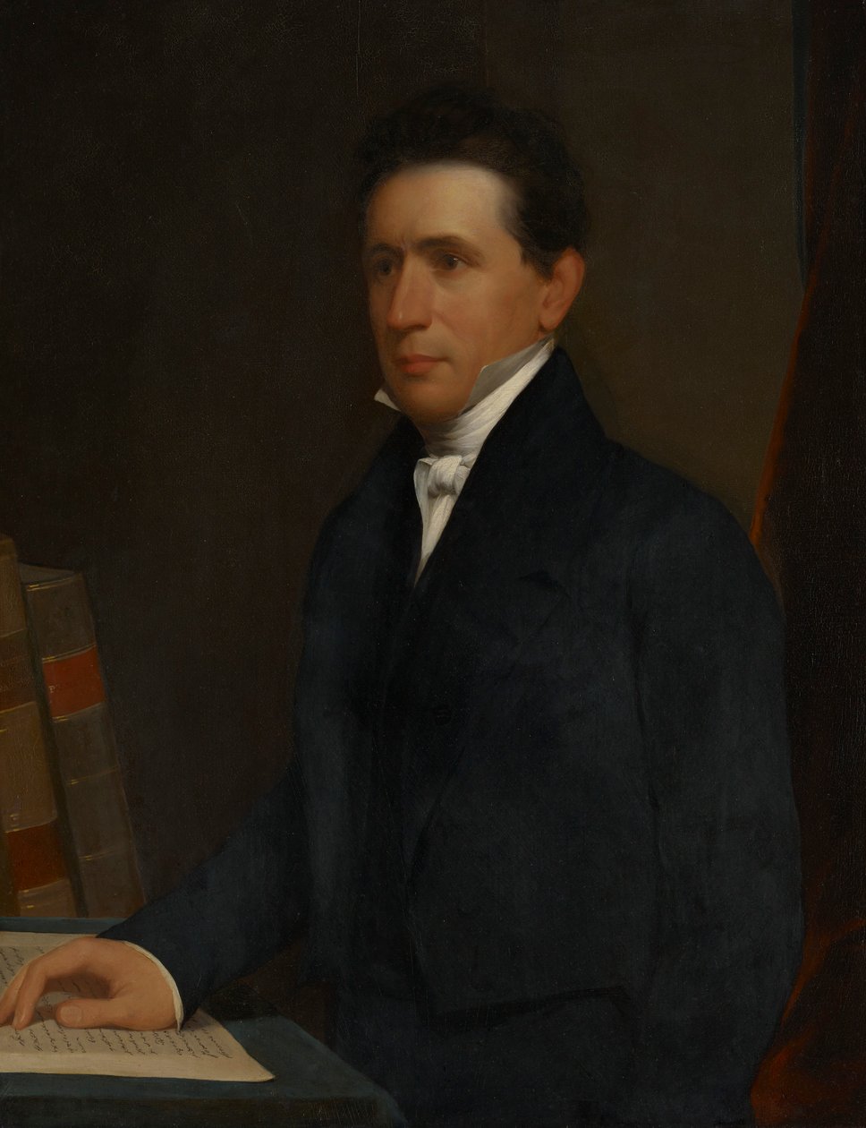 Denison Olmsted (1791-1859), B. A. 1813, M. A. 1816 by Nathaniel Jocelyn