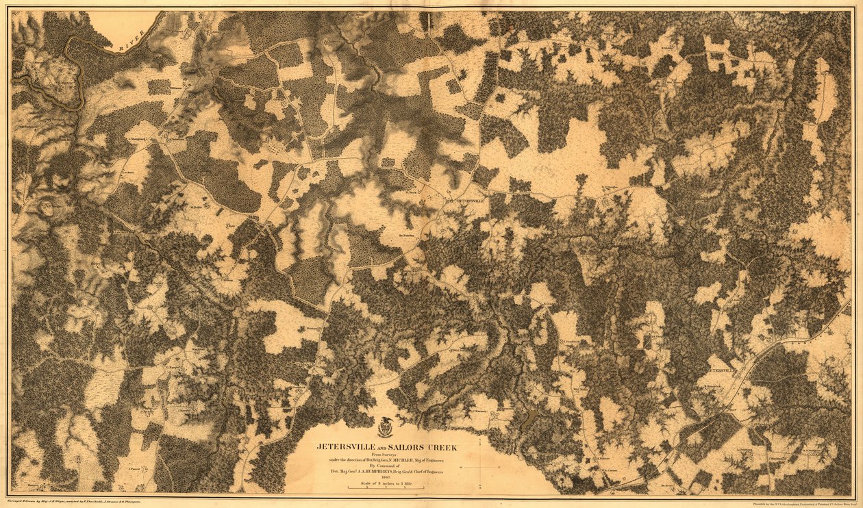 Jetersville and Sailors Creek by Nathaniel Michler