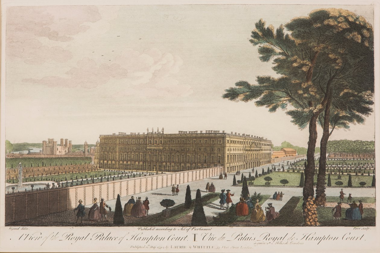 The Royal Palace of Hampton Court by Nathaniel Parr