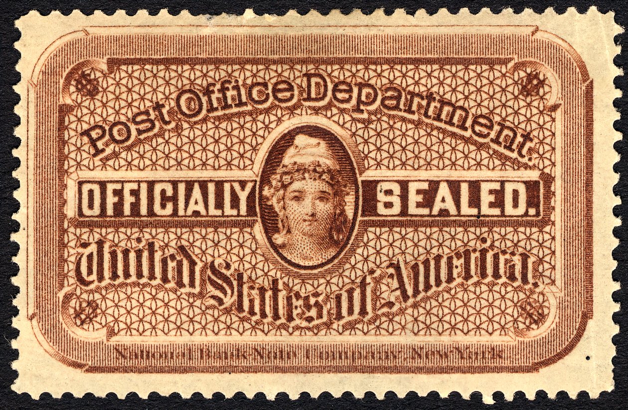 Post Office Seal by National Bank Note Company