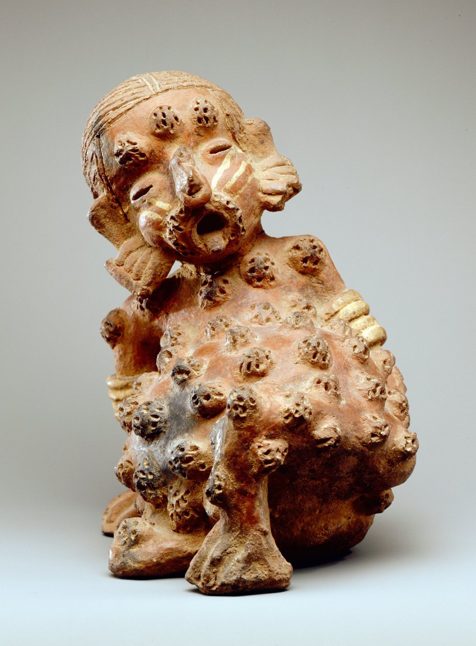 Male figure with sores by Nayarit