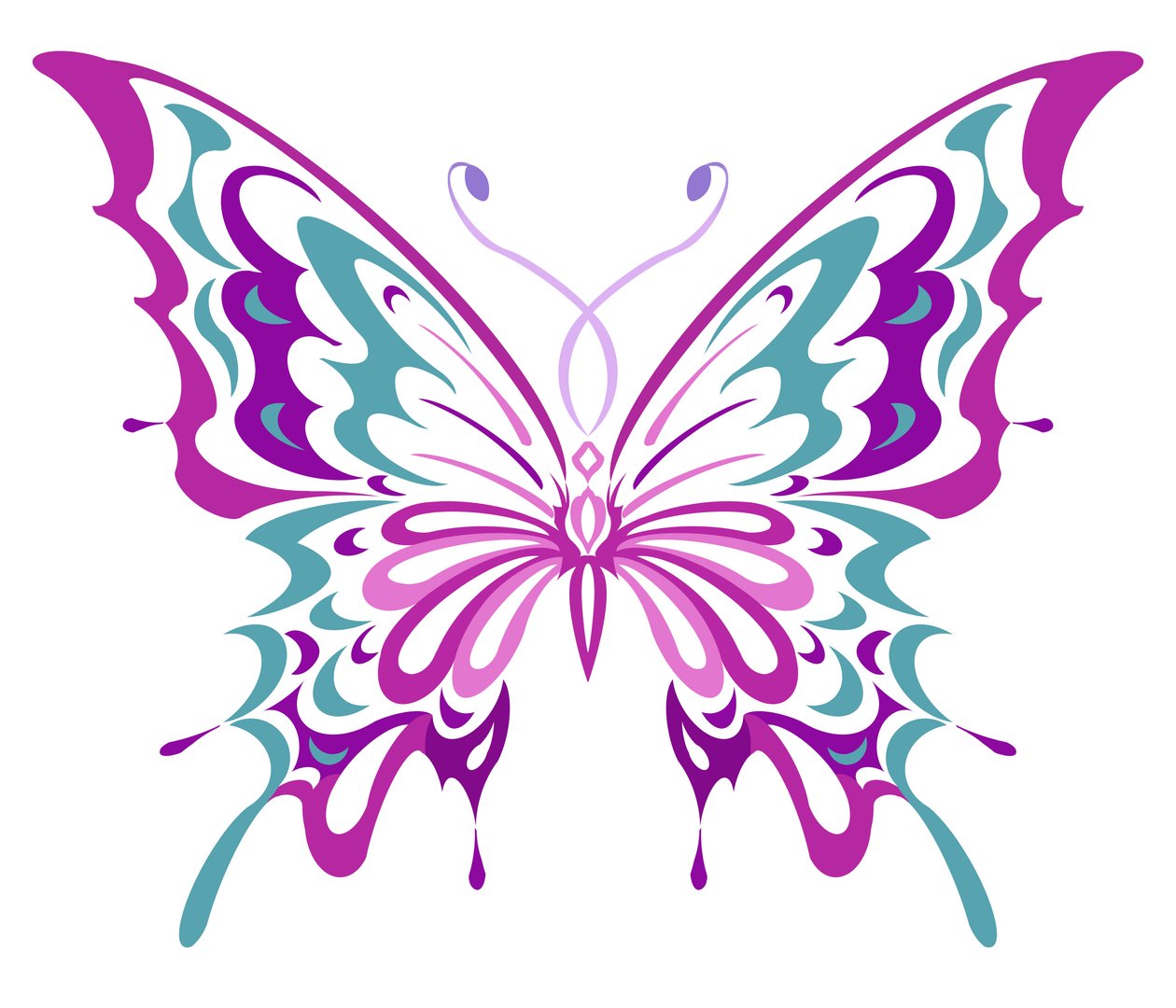 Art Nouveau Butterfly by Neale Osborne