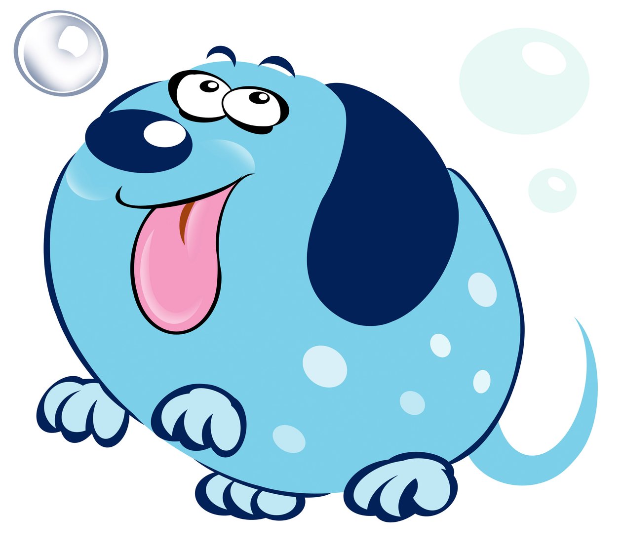 Bubbly Dog (caricature) by Neale Osborne